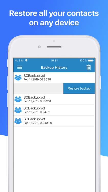 Contacts Backup Pro & Restore screenshot-3