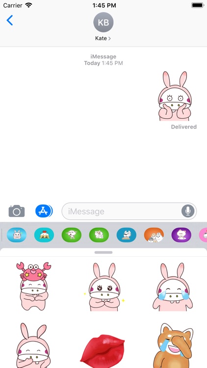 Hippo Happy Gif Stickers