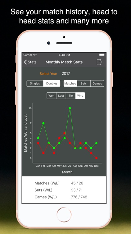 TennisKeeper: Swings & Scores screenshot-6