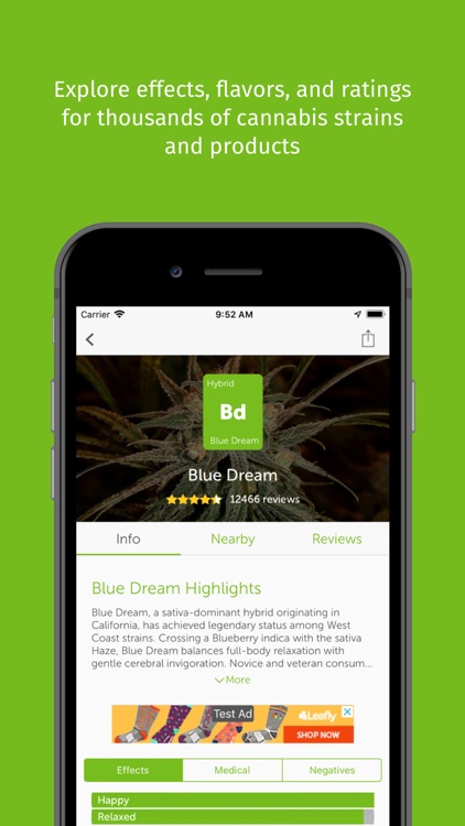 Leafly: Marijuana Reviews
