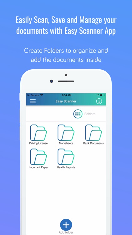 Scanner - Easy PDF Scan & Save