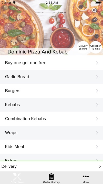 Dominic Pizza And Kebab