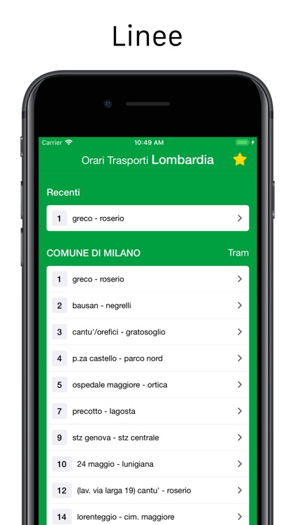 Milan Transport Schedules