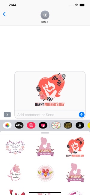 Mother day Stickers 2019