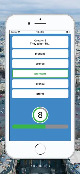 Game screenshot French Verb Quiz apk