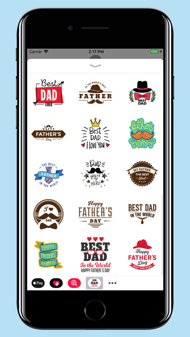 Happy Fathers Day - stickers screenshot 3