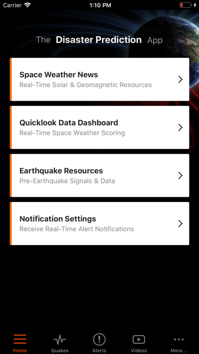 Disaster Prediction App screenshot1