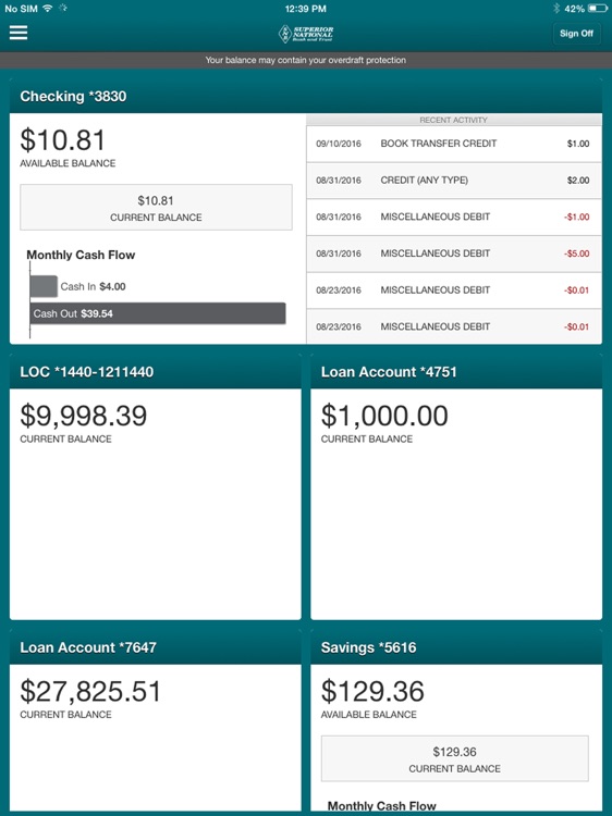 SNB Business Banking for iPad