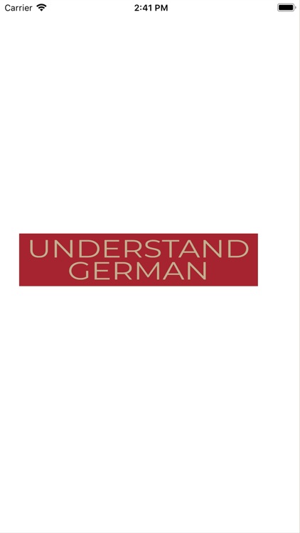 Understand German Lang Pro