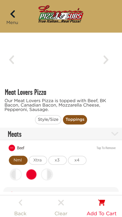 Lazzara's Pizza screenshot 4
