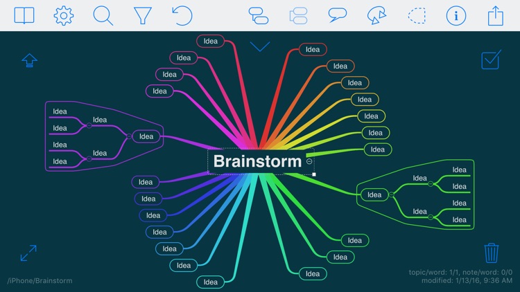 iThoughts screenshot-5