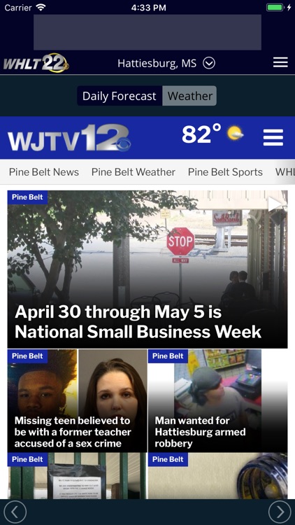 WHLT Weather – Hattiesburg, MS screenshot-4