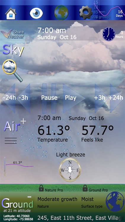 ShareWeather 16 Day Forecast