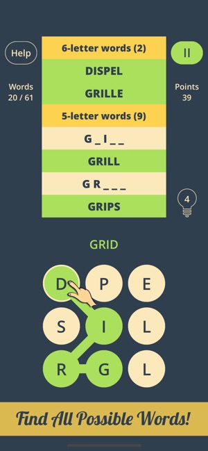 Spell Grid 2: Brain Teasers(圖2)-速報App