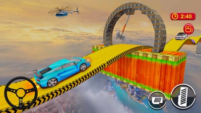 Car Driving on Sky Tracks screenshot 5