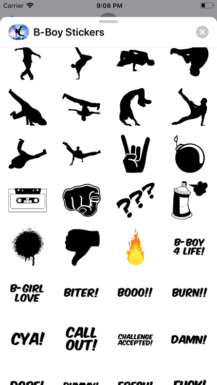 B-Boy Stickers