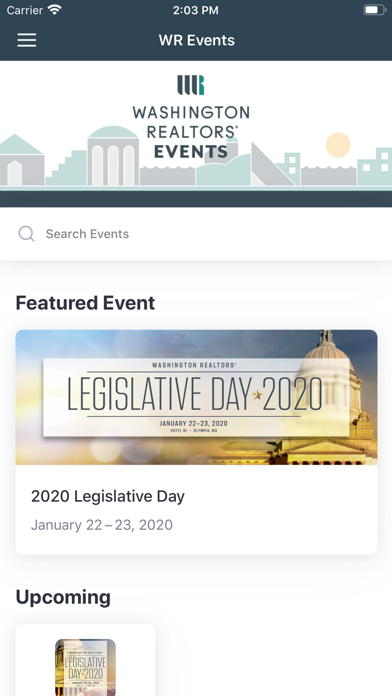 Washington REALTORS® Events screenshot 2