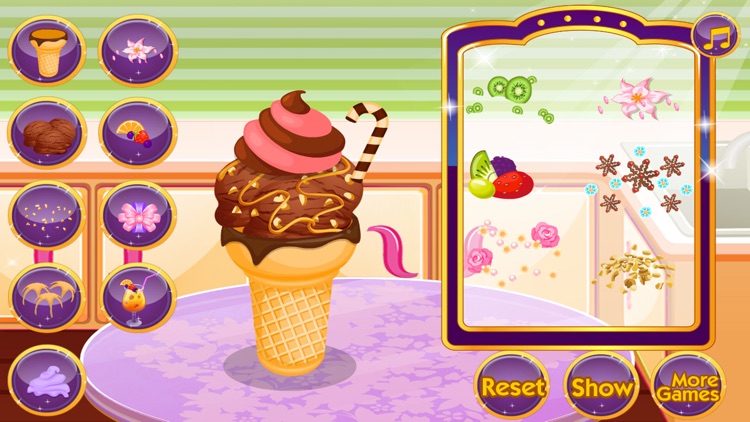 Ice Cream Maker - cooking game & snacks cookie coffee chocolate  inside::Appstore for Android