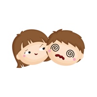 Boy and Girl Emotions Stickers for windows