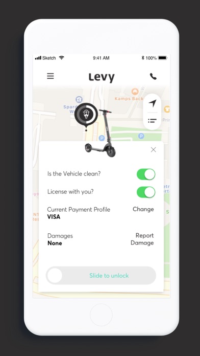 Levy Electric Scooters screenshot 2