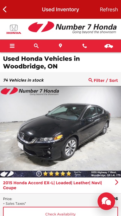 Number 7 Honda Dealer screenshot-3