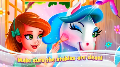 How to cancel & delete Unicorn Baby Care: Make up! from iphone & ipad 2