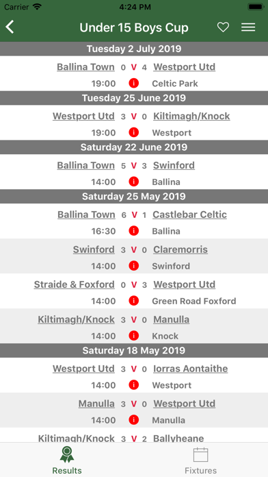 Mayo Youths Football screenshot 4