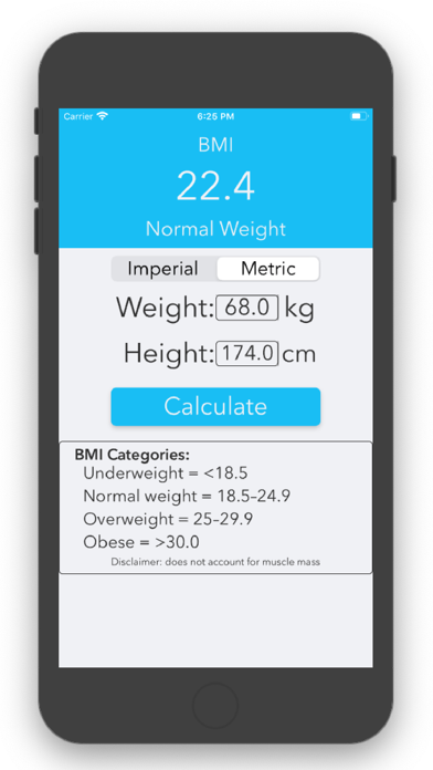 BMI Calculator - Fast & Simple screenshot 4