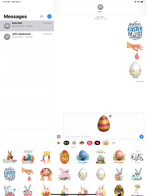 Easter Egg Day Stickers screenshot 5