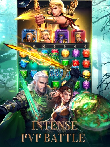 MythWars & Puzzles: RPG Match3 screenshot 14