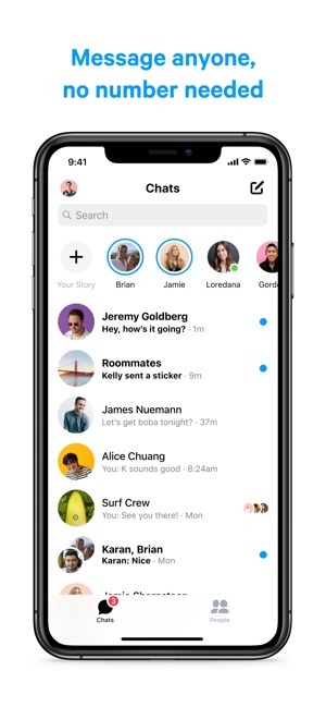 devo scaricare messenger