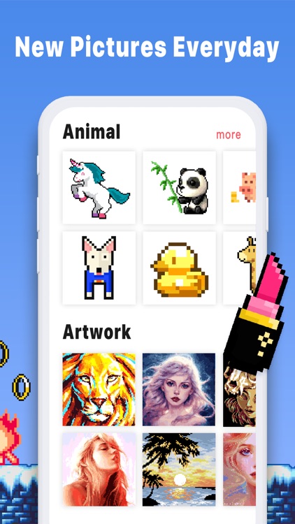 Pixel Art Color Book - Pix.num