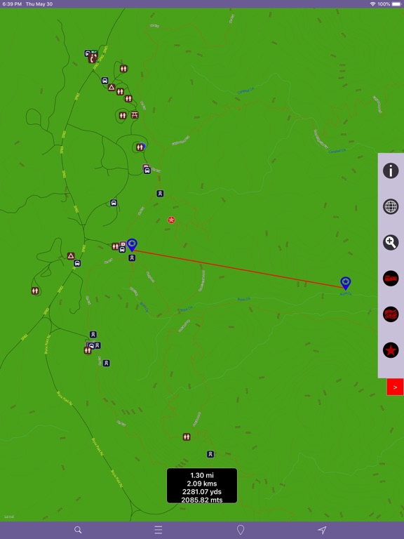 Screenshot #5 pour Bryce Canyon National Park GPS