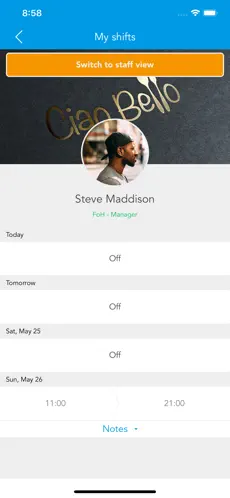 Captura 2 OnTime - Team management iphone