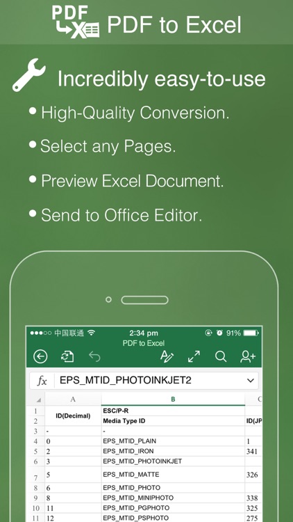 PDF to Excel Pro