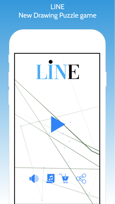 screenshot of Line - 1 stroke puzzle game! 1