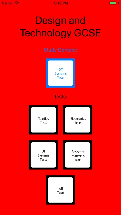 Design and Technology GCSE