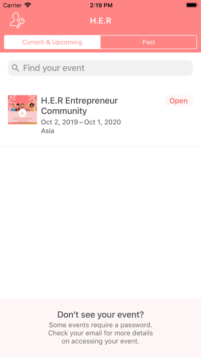 How to cancel & delete HER  Entrepreneur from iphone & ipad 2