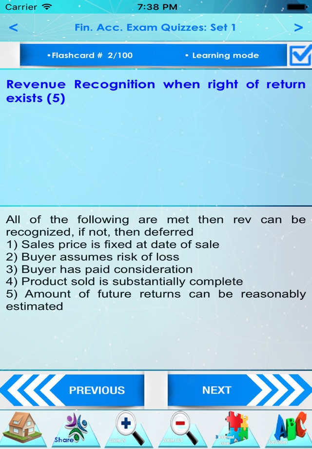 Financial Accounting Exam Rev screenshot 2
