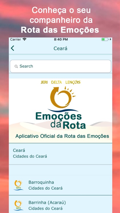 Emoções da Rota