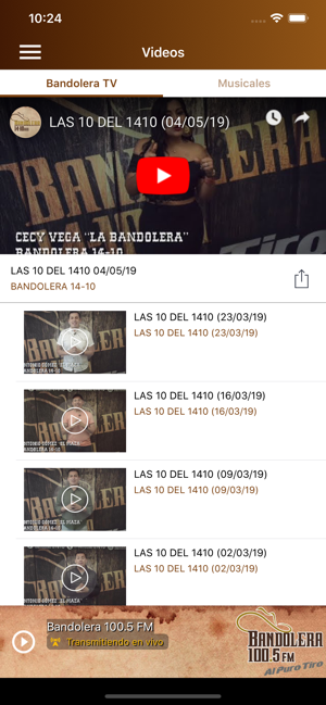 BANDOLERA 100.5 F.M. MÉXICO(圖8)-速報App