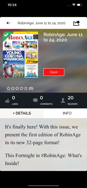 RobinAge Children’s Newspaper(圖3)-速報App