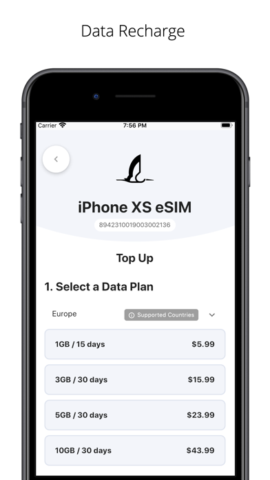 Stork Mobile eSIM App screenshot 2