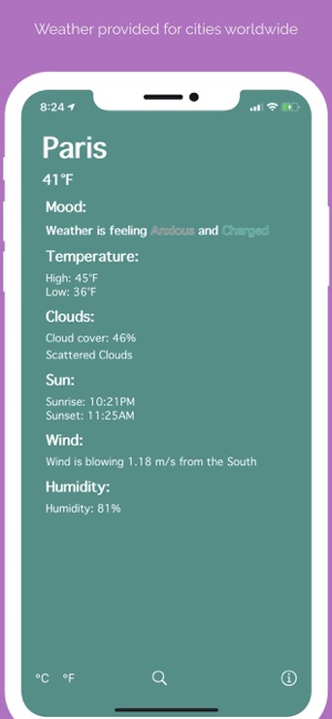 Moody Weather(圖2)-速報App