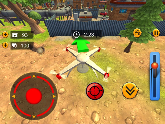 Pizza Delivery Drone Simulator