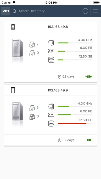 vSphere Mobile Client screenshot-4