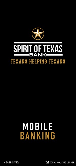 Spirit of Texas Bank Mobile