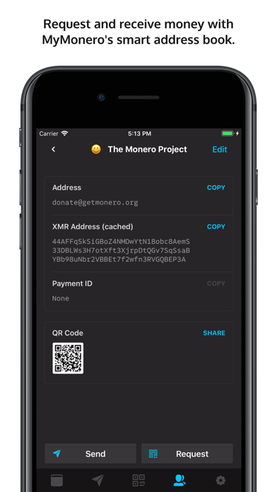 MyMonero: Send money privately screenshot 3