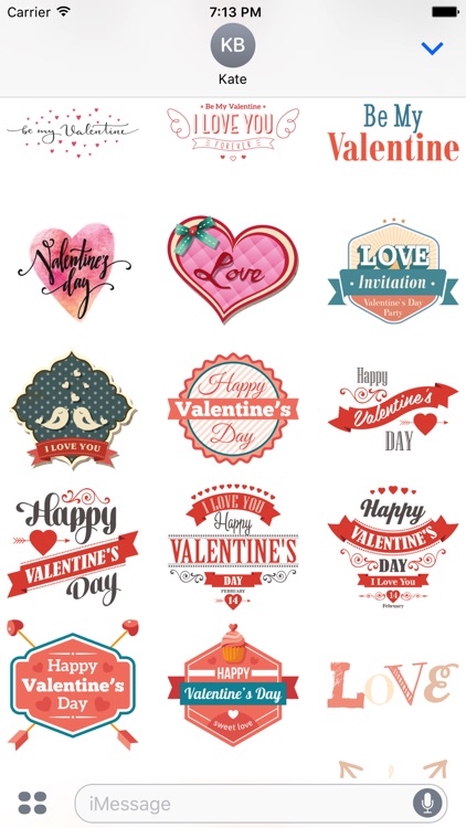 Valentine's Day - Stickers