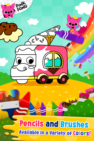 Cars Coloring Book PINKFONG - náhled